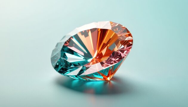 sparkling diamond glass frag