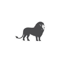lion silhouette lion vector image lion black and white illustration lion sticker lion badge lion patch lion vectorize image of lion illustration of lion