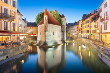 Annecy, France on the Thiou River