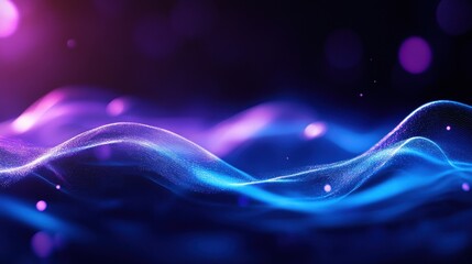 A mesmerizing abstract wave of light in vibrant colors, perfect for backgrounds, graphics, and digital art projects.