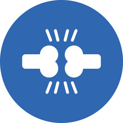 Arthritis glyph circle icon