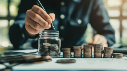 Debt-free individual attending a financial literacy workshop, gaining insights into achieving financial freedom."