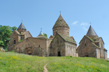 Goshavank Armenian monastery located in Armenia