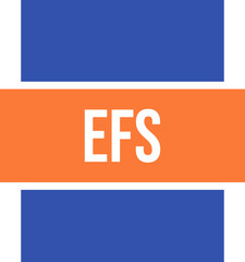 EFS icon fill and bebus writting