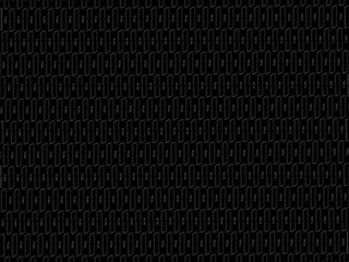 Black metal texture steel background. Perforated metal sheet.