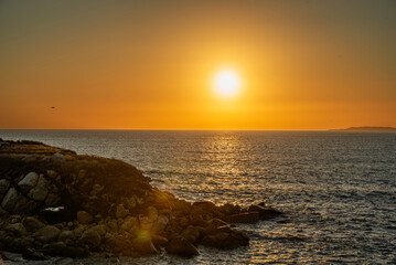 Puesta de Sol en la Lanzada