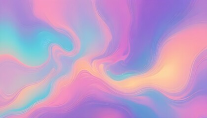 Surreal Liquid Colorful Clouds Background Illustration