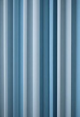 Obraz premium Blue Vertical Blinds Velvet Background Illustration Shadows Lines Stripes Graphic Design