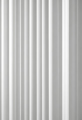 Obraz premium White Vertical Blinds Velvet Background Illustration Shadows Lines Stripes Graphic Design