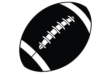 illustration of an American football