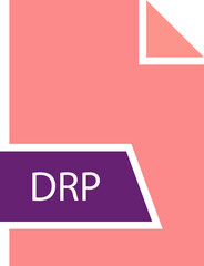 DRP File format icon shape