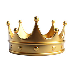crown, isolated on transparent png background