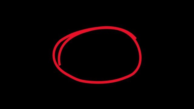 Hand drawn white circle highlight with transparent background. Circle highlight green screen animation,
Animated Hand Drawn Highlighter Elements borders and elements for selecting text