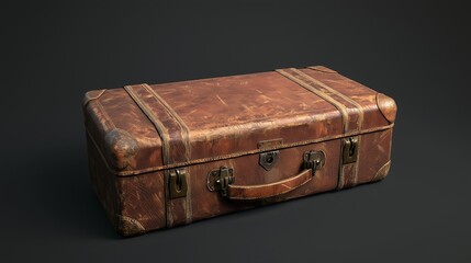 Old suitcase.