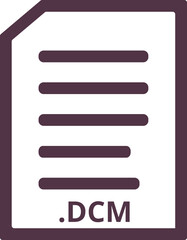 DCM line document icon