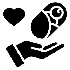 Adoption Assistance Icon Element For Design