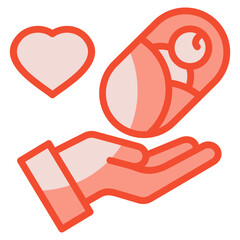 Adoption Assistance Icon Element For Design