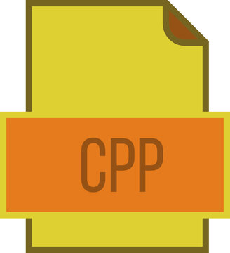 CPP File icon fill and outline crisp corners