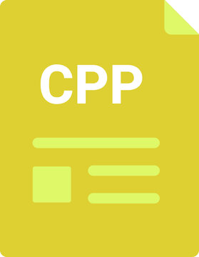 CPP file icon with symbols