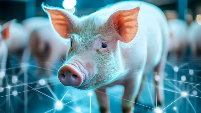 High-Tech Precision Monitoring for Smart Pig Farm Management