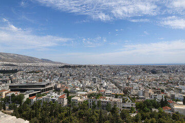 la città greca di Atene