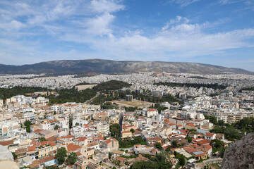 Naklejka premium la città greca di Atene