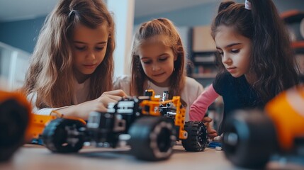 Girls Exploring Robotics and Engineering in After School STEM Club