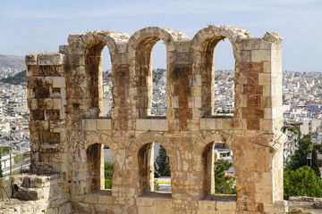 la città greca di Atene