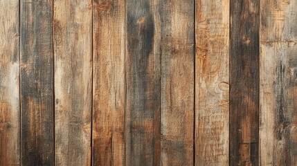 Obraz premium Rustic wallpaper with a faux wood grain design, creating a warm, cozy atmosphere in a kitchen or dining area.