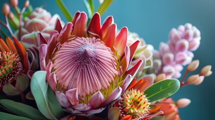 Exotic flowers, like orchids and proteas, offer striking visuals and unique characteristics that set them apart from more common blooms
