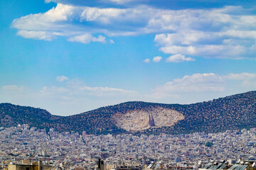 Obraz premium la città di Atene
