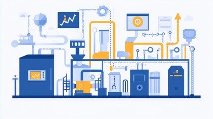 Industrial business process workflow optimisation 