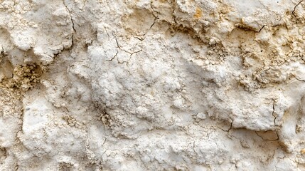 Fototapeta premium Coastal soil with distinct texture, salt-tolerant microorganisms, detailed close-up, illustrating adaptation to saline environments