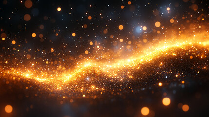 Fototapeta premium Vibrant Shimmering Wallpapers, Bright and Colorful Backgrounds with Glitter and Light Effects