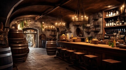 Medieval Tavern Interior