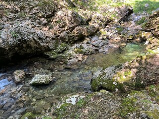 The Mostnica Gorge, Triglav National Park - Bohinj, Slovenia - Korita Mostnice, Triglavski narodni park - Bohinj, Slovenija (die Mostnica-Schlucht - Nationalpark Triglav) / The canyon Mostnica