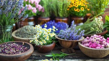 Flowers have been used in traditional medicine and aromatherapy for centuries.