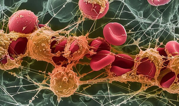 Fragmented RBCs, known as schistocytes, often suggest conditions like disseminated intravascular coagulation and hemolytic syndromes