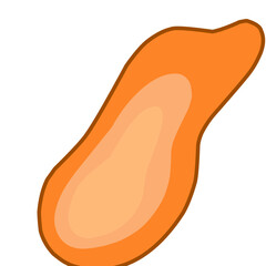 night food abstract background illustration