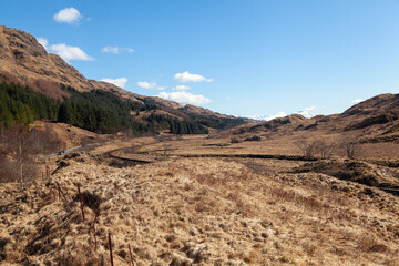 Highlands Landscape in Autumn 