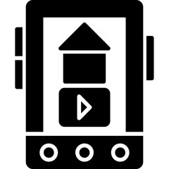 Smart Home Monitoring Icon