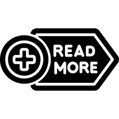 Fototapeta premium Read More Icon