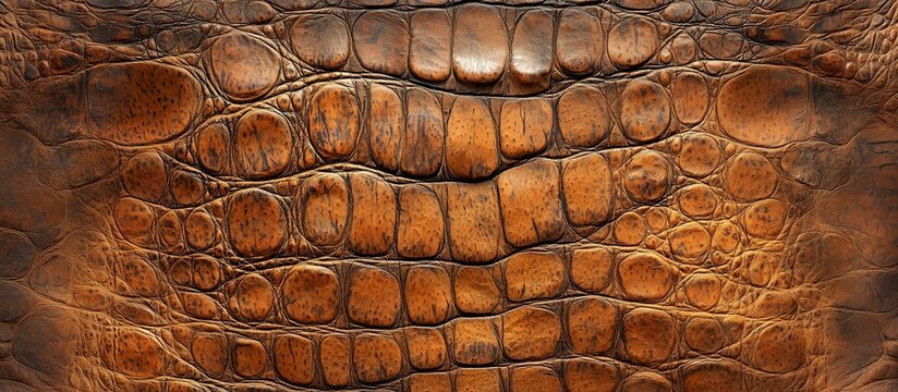 Crocodile leather background