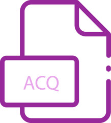 Obraz premium Old brick fill ACQ file icon