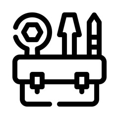 toolbox line icon