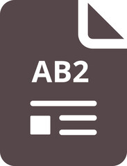 AB2 ip file transparent icon