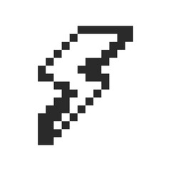 bright lightning pixel art for your needs