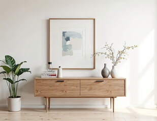 A minimalist entryway
