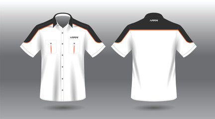 short sleeve work shirt