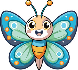Charming Butterfly Vector Art